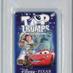 RICHARD PETTY DISNEY CARS THE KING SIGNED TRADING CARD AUTOGRAPHED PSA DNA COA