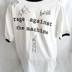 Rage Against The Machine SIGNED 90's Vintage XL Shirt JSA LOA Autographed + Pass