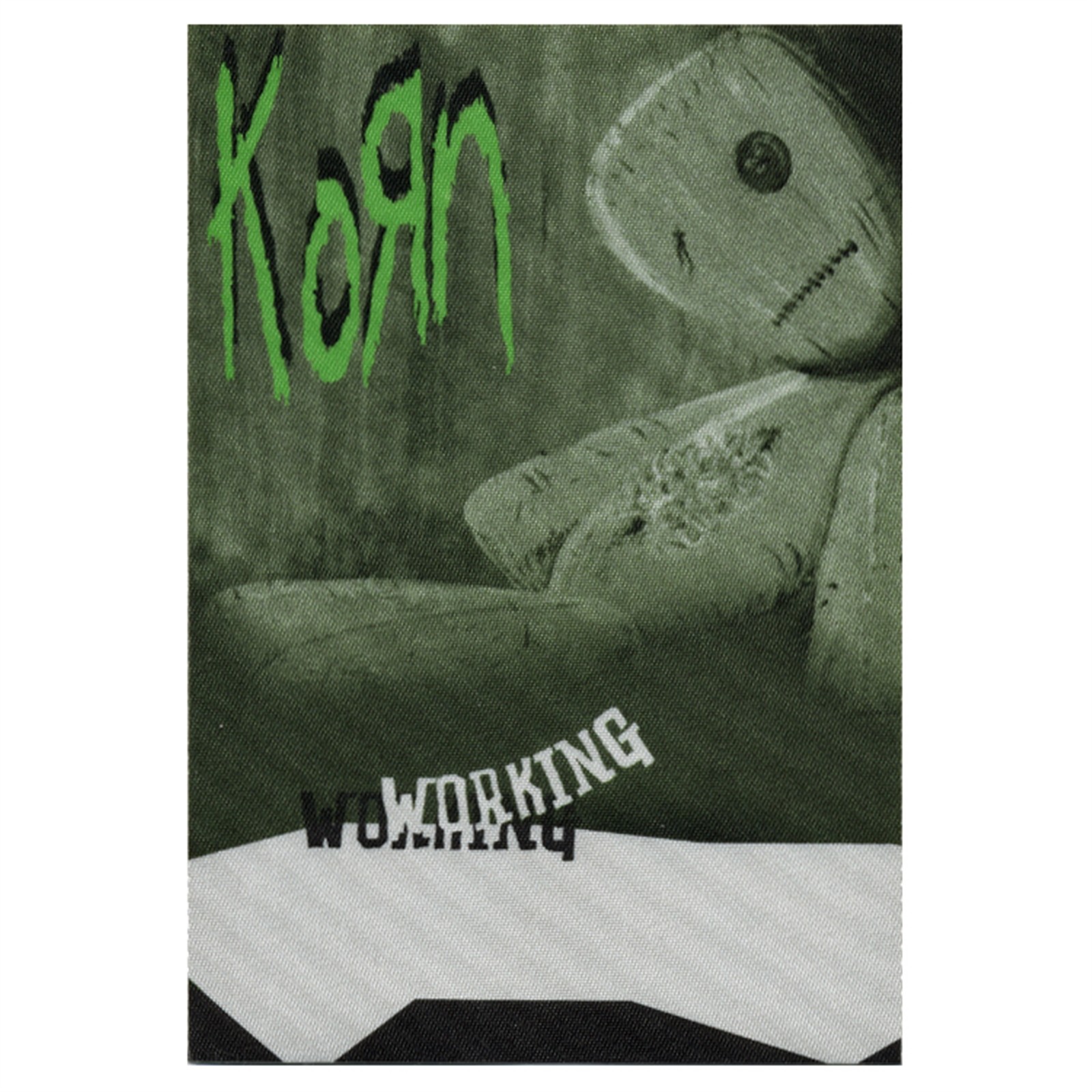 Korn 2000 Issues Concert Tour Working Backstage Pass | Autographia
