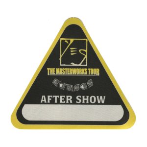 Yes 2000 The Ladder Concert Tour Aftershow Backstage Pass