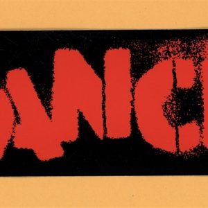 Rancid 1996 Vintage OOP Sticker