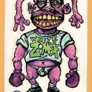 White Zombie 1992 La Sexorcisto Vintage OOP Sticker