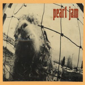 Pearl Jam 1993 VS. Vintage OOP Large Window Decal - Used