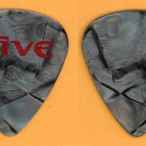 +Live+ Ed Kowalczyk Vintage Guitar Pick - 2001 V Tour