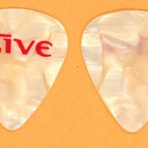 +Live+ Ed Kowalczyk Vintage Guitar Pick - 2001 V Tour