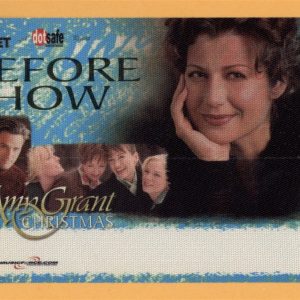 Amy Grant 1999 Christmas Concert Tour BEFORE SHOW Backstage Pass