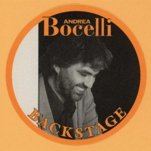 Andrea Bocelli Concert Tour Backstage Pass