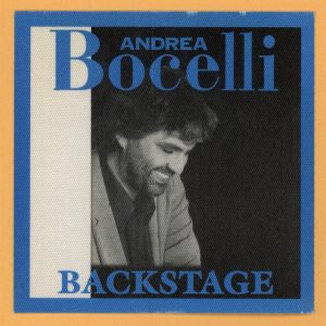 Andrea Bocelli Concert Tour Backstage Pass