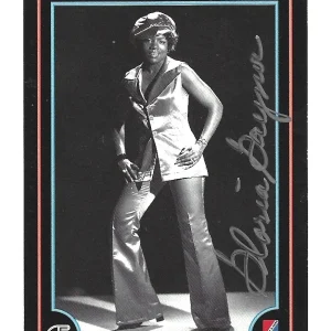 Gloria Gaynor REAL SIGNED 1993 American Bandstand Collect-A-Card COA Autographed