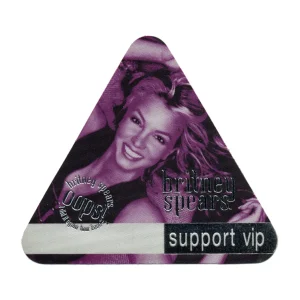 Britney Spears 2000 Oops!... I Did It Again Concert Tour Support Backstage Pass