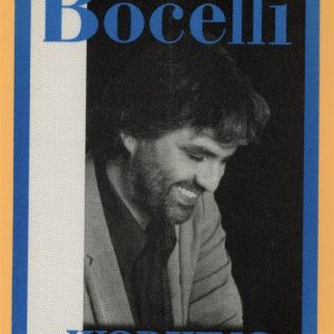 Andrea Bocelli Concert Tour WORKING Backstage Pass