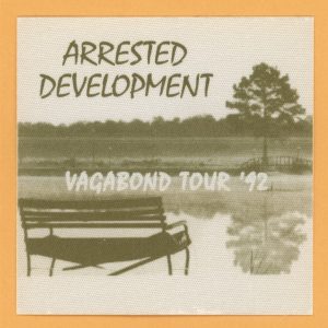 Arrested Development 1992 Vagabond Concert Tour Backstage Pass