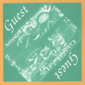 Arrested Development 1996 Celebration of Life Concert Tour GUEST Backstage Pass