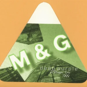 Deep Purple 1999 Abandon Concert Tour MEET & GREET Backstage Pass