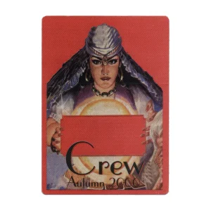 Bob Dylan 2000 Concert Tour Crew Backstage Pass