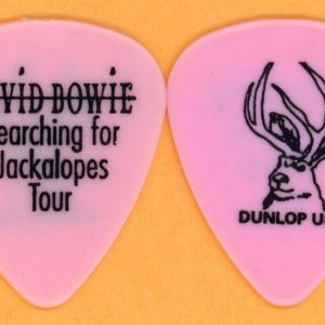 David Bowie Vintage Guitar Pick - 2002 Searching for Jackalopes Tour