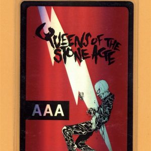 Queens of The Stone Age 2013 ...Like Clockwork Tour AAA Laminated Backstage Pass
