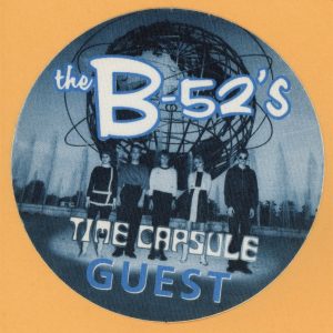 B-52's 1998 Time Capsule Concert Tour GUEST Backstage Pass