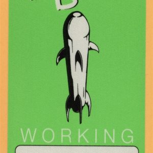 B-52's 2002 Rocket Concert Tour WORKING Backstage Pass