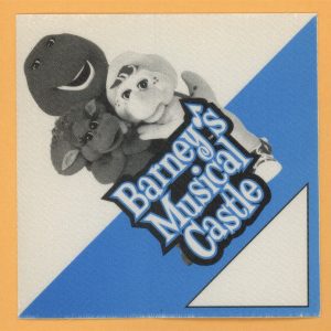 Barney's Musical Castle 1999 Concert Tour Backstage Pass