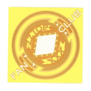 ZZ Top 1999 XXX Concert Tour Fan Club Square YELLOW Backstage Pass