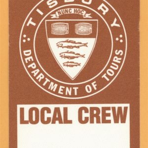 James Taylor 1992 New Moon Shine Concert Tour CREW Backstage Pass