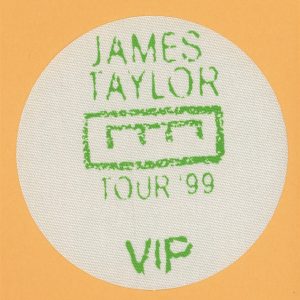 James Taylor 1999 Concert Tour VIP Backstage Pass