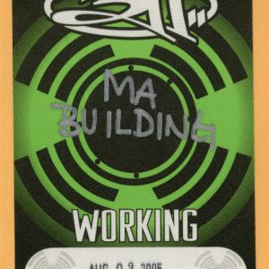 311 2005 Unity Tour WORKING Backstage Pass