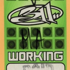 311 2006 Tour WORKING Backstage Pass