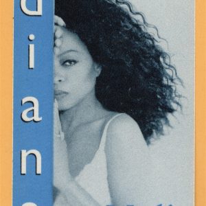 Diana Ross 1996 Voice of Love Concert Tour MEDIA Backstage Pass