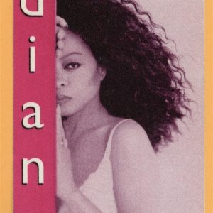 Diana Ross 1996 Voice of Love Concert Tour MEDIA Backstage Pass