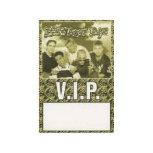 Backstreet Boys 1998 Backstreet's Back Concert Tour VIP Backstage Pass