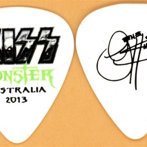 KISS Gene Simmons Vintage Guitar Pick - 2013 Monster Australia Tour