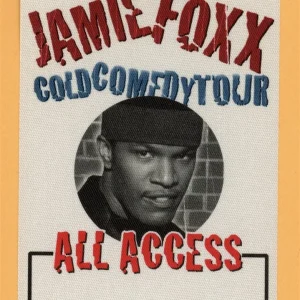 Jamie Foxx 1998 Concert Tour ALL ACCESS Backstage Pass