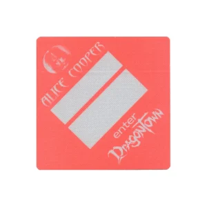 Alice Cooper 2002 Dragontown Concert Tour Guest Backstage Pass
