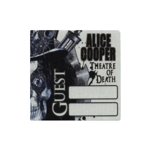 Alice Cooper 2009 Theatre of Death Concert Tour Guest Backstage Pass