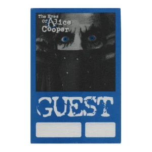 Alice Cooper 2004 The Eyes of Alice Cooper Concert Tour Guest Backstage Pass