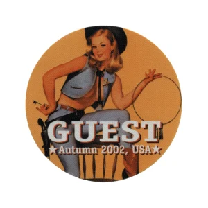 Bob Dylan 2002 Love and Theft Concert Tour Guest Backstage Pass