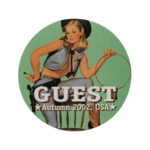 Bob Dylan 2002 Love and Theft Concert Tour Guest Backstage Pass