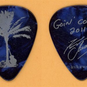 Kenny Chesney Vintage Guitar Pick - 2011 Goin' Coastal Tour