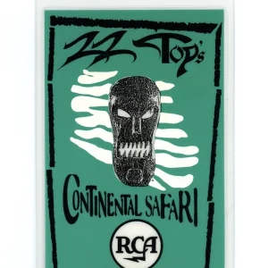 ZZ Top 1996 Continental Safari tour RCA Laminated Backstage Pass RARE ONLY 1