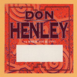 Don Henley 1991 Summer Concert Tour Backstage Pass - Eagles