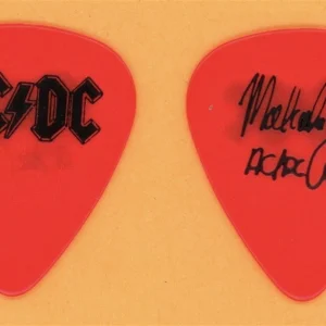 AC/DC Malcolm Young Vintage Guitar Pick - 1991 Razors Edge Tour