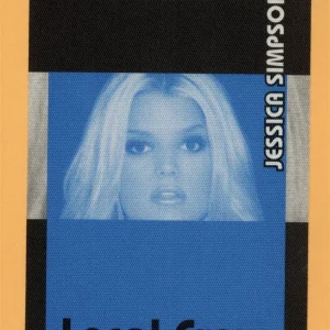 Jessica Simpson 2001 Dreamchasers Concert Tour CREW Backstage Pass