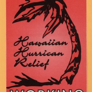 Jimmy Buffett 2017 Hawaiian Hurrican Relief Concert Tour WORKING Backstage Pass