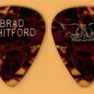 Aerosmith Brad Whitford Vintage Guitar Pick - 1985 Done With Mirrors Tour