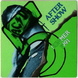 AC/DC 1991 Razor's Edge Concert Tour After Show Backstage Pass