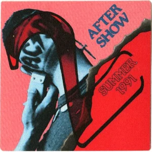 AC/DC 1991 Razor's Edge Concert Tour After Show Backstage Pass