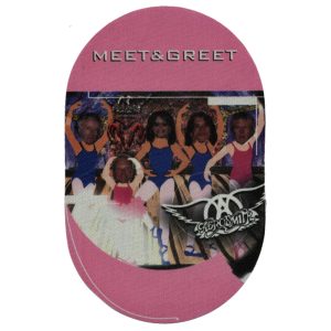 Aerosmith 2001 Just Push Play Concert Tour Meet & Greet Backstage Pass