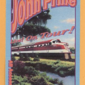 John Prine Live! Concert Tour ALL ACCESS Backstage Pass